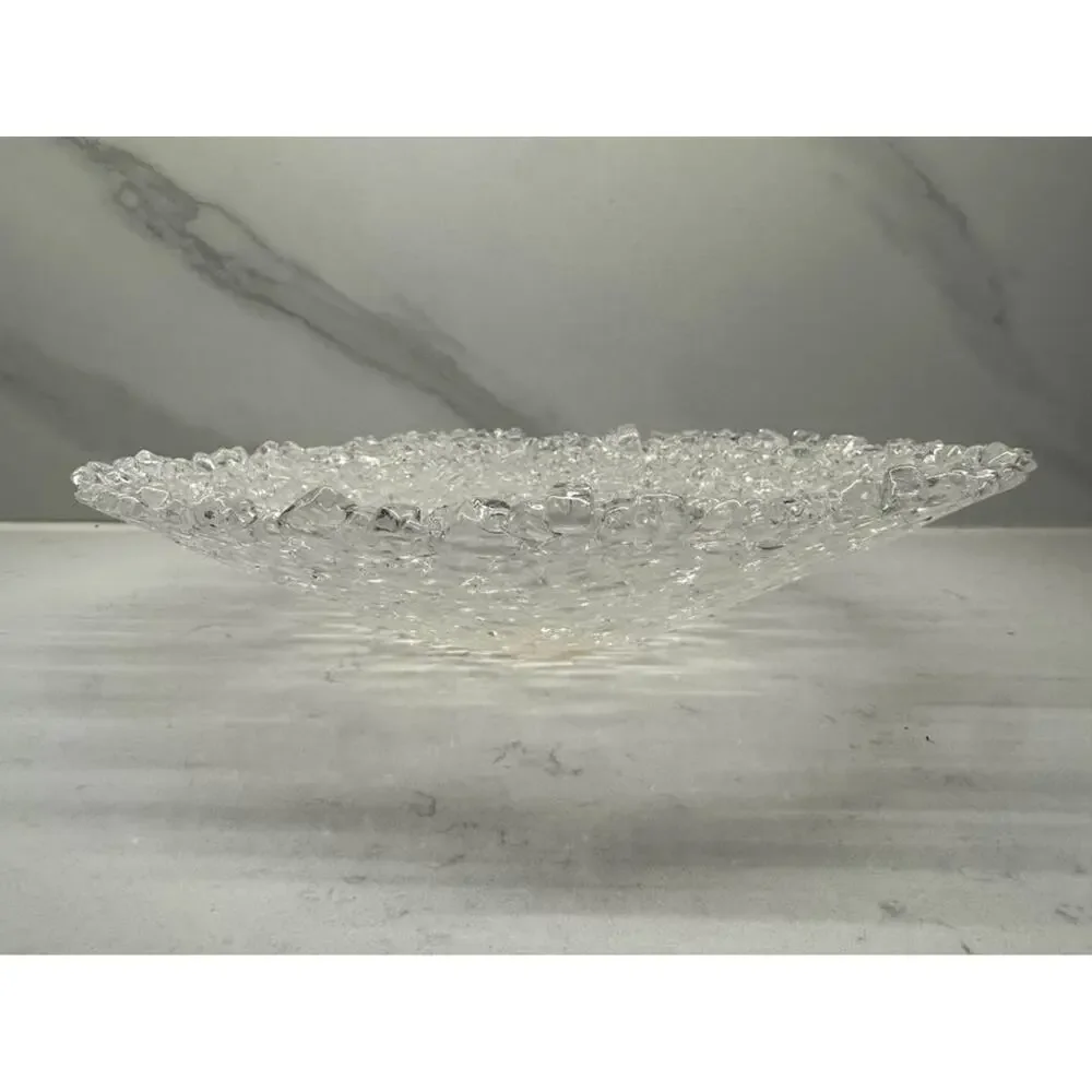 Vintage MCM Glass Shards Bowl Vessel Artwork - Picture 5 of 7
